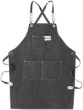 Canvas Chefs Apron With Adjust Fit For Chefs Bakers Experts Restaurant