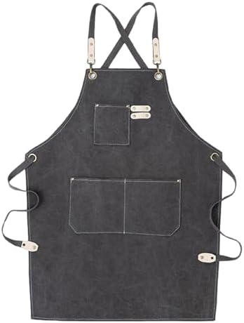Canvas Apron for Coffee Professional, Adjust Canvas Workwear Multiple