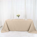 Efavormart Rectangle Tablecloth, 90"x132" Stain & Wrinkle Resistant