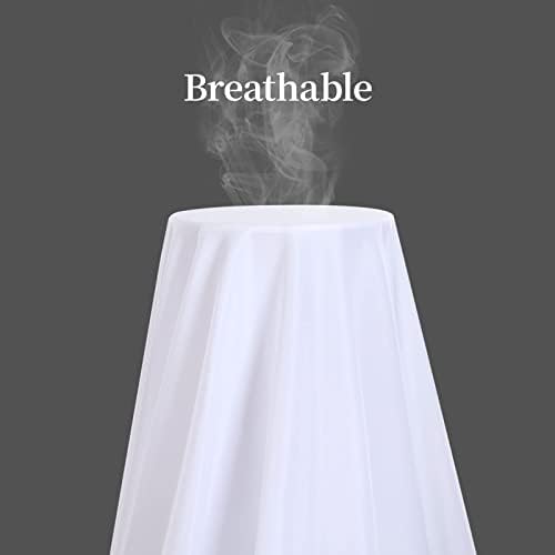 HOMBYS White Oversized King Flat Sheets Extra Large,Soft & Durable Bed