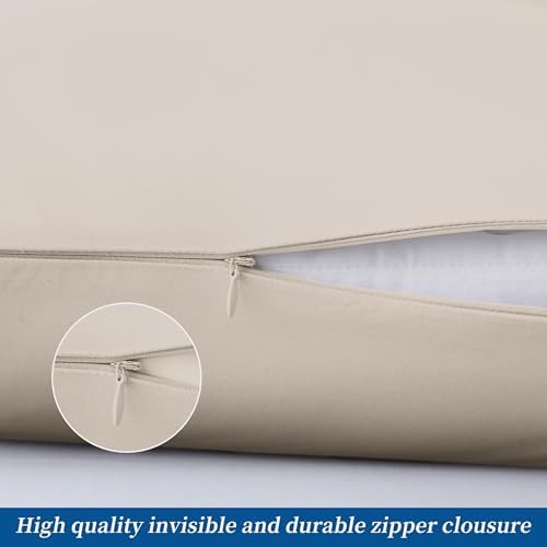 Pillow Cases Standard Size 4 Pcs,100% Egyptian Cotton 400 Thread Count