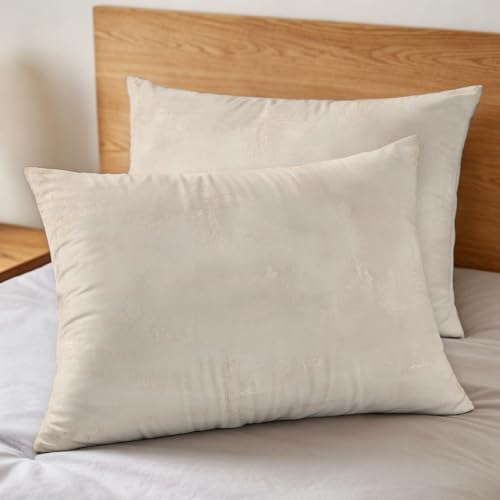 DecorLovee Light Beige Duvet Cover Set 3 Pieces with Zipper Closure
