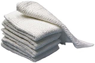 Ritz White Cotton Bar Mop Dish Cloth 5 pk