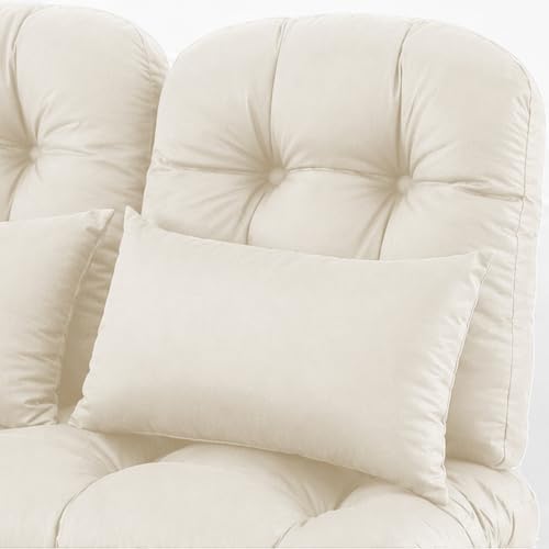 5 Pcs Wicker Furniture Cushions Waterproof Outdoor Loveseat Cushions