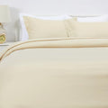 Amazon Basics Lightweight Microfiber 3-Piece Duvet Cover Set with