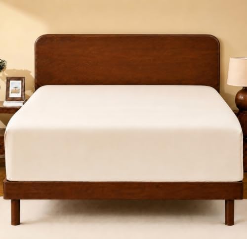 GOKOTTA Twin XL Fitted Sheet Only - Stay Put, Soft & Durable - Light