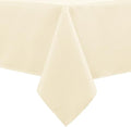 Hiasan Jacquard Textured Rectangle Tablecloth 54x108 Inch, Champagne