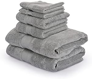 Starleads Luxurious 100% Hygro Cotton 6 Piece Towel Set | Quick Dry