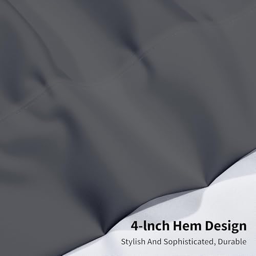 Full Flat Sheet - Single Top Sheet Only - Dark Grey
