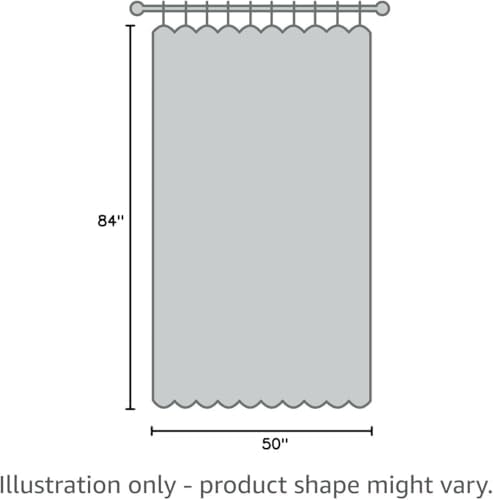 HPD Half Price Drapes - Faux Linen Curtains for Living Room (2 Panels)