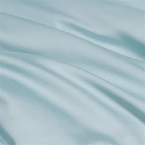 Luxury Embroidered Duvet Cover Set 4 Piece Nordic Solid Color Soft