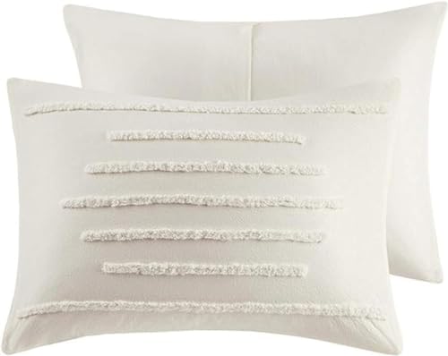 100% Cotton Hand Tufted Textured Duvet Cover Boho Bedding Comforter