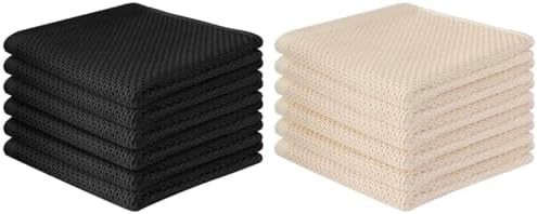 Black and Beige Kitchen Towels