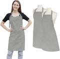 Mijotex Tc Unisex Bib Apron Adjustable Strap Cooking Kitchen Solid