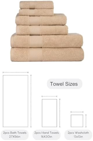 BAGNO MILANO Turkish Towels Hotel-Spa Towel Set, 100% Turkish Cotton