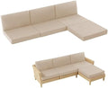 7-Piece Patio Furniture Cushions Set, Replacement Outdoor Cushions for