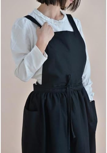 Adjust Cotton Linen Cooking Apron Fabric Coffee Restaurant Canvas Work