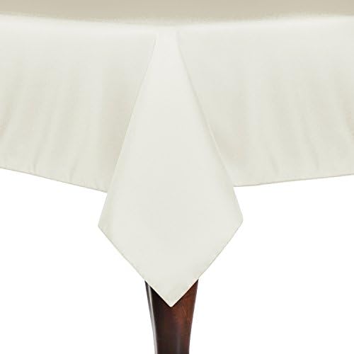 Ultimate Textile 52 x 70-Inch Rectangular Polyester Linen Tablecloth