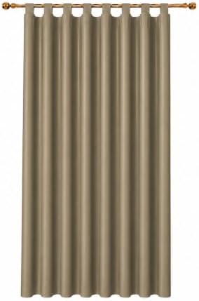 Modern Decorative Tab Top Window Curtains for Bedroom or Living Room