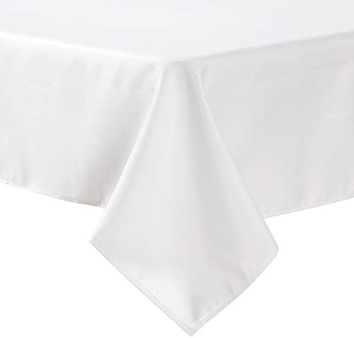CupuamonSquare Tablecloth 70x70 inch Washable Polyester Fabric Table