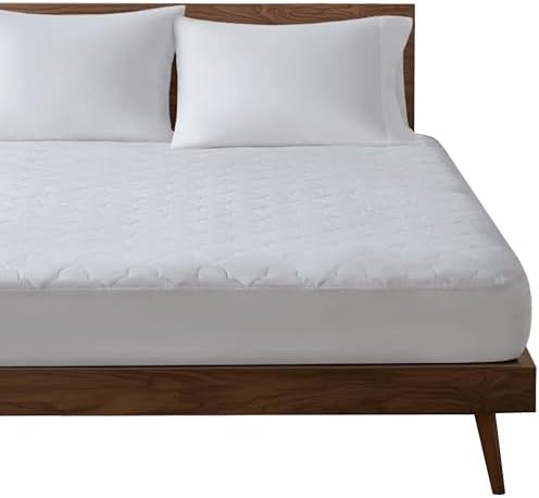 Sleep Philosophy Queen Size Mattress Pad, 100% Cotton Mattress