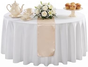 Restaurantware-Table Tek 12 x 108 Inch Table Runners, 10 Satin Long
