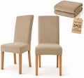 Velvet Stretch Dining Room Chair Covers - Colorful and Washable Parson