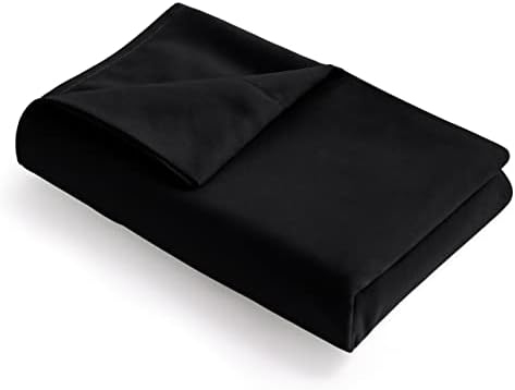 FLXXIE King (102"x105") Brushed Microfiber Flat Sheet Only, Black