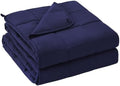 yescool Weighted Blanket for Adults 15lbsQueen Size, 60" x 80", Blue