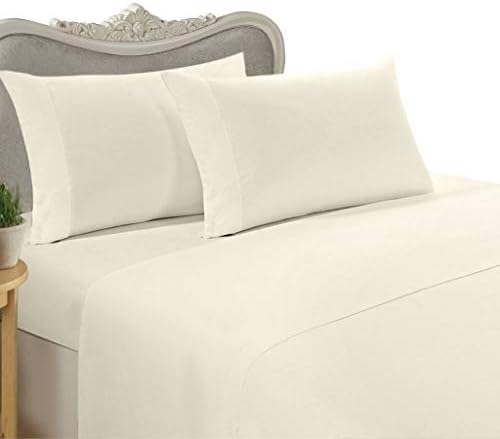Luxurious Wrinkle-Free 4pc Brushed Microfiber Bed Sheet Set, Deep