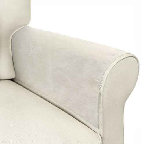 Couch Arm Covers, Set of 2, Waterproof, Khaki