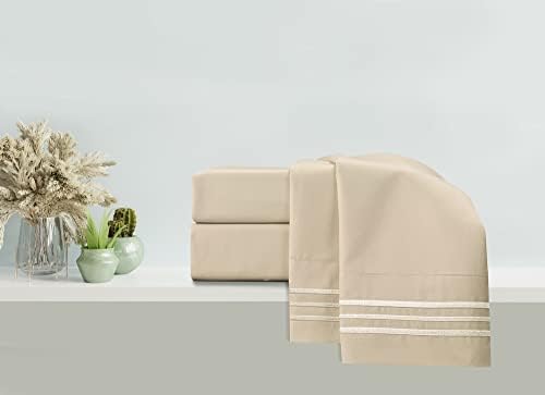 Elegant Comfort Luxurious Microfiber Gift Box 4-Piece Bedding Sheet