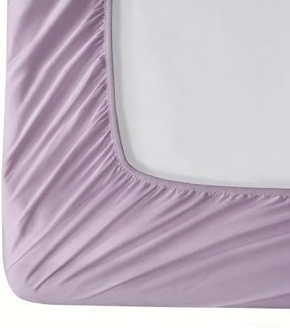 King Percale Bed Sheets, 200 Thread Count Cotton Polyester Blend Sheet