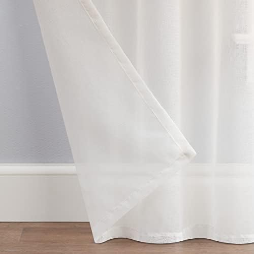 ECLIPSE Ines Printed Ombre Textured Light Filtering Grommet Window