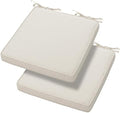 Magpie Fabrics Indoor Outdoor Waterproof Square Chair Cushion, 18 x 18