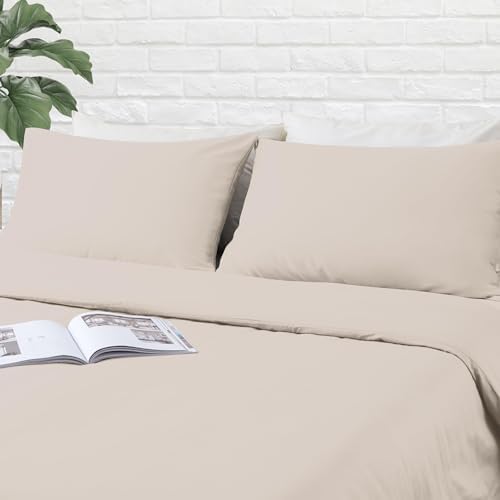 Pillow Cases Standard Size 4 Pcs,100% Egyptian Cotton 400 Thread Count