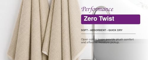Violet Linen Exquisite Squisita Champagne Plush Terry Pattern, 100%