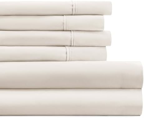 Merit Linens Essential Colors Microfiber Bed Sheet Set with Extra