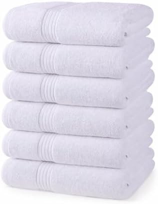 60-Pack Hand Towel, 16 x 28 Inches, 100% Cotton, Commercial-Grade