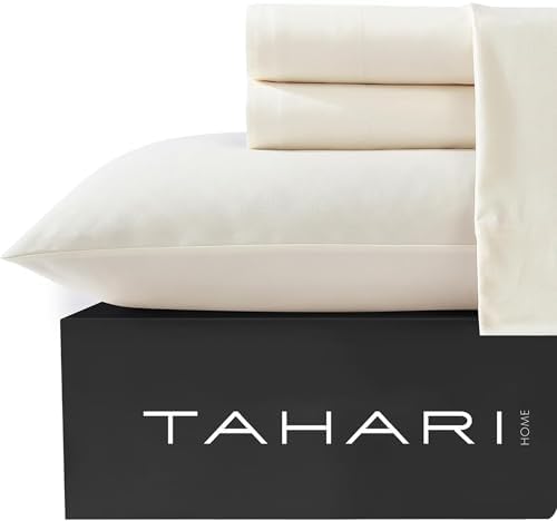 Tahari Home 6-Piece Full Size Bedding Set - Fitted & Flat Sheets &