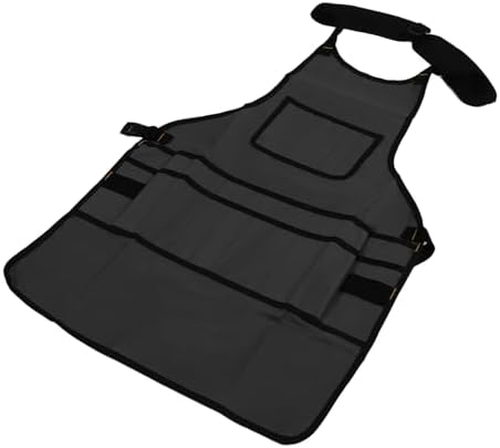 Emoshayoga Multi Pocket Work Apron Oxford Cloth Tool Bag for Gardeners