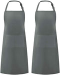 Syntus Apron for Men Women, Adjustable Cooking Kitchen Apron with 2