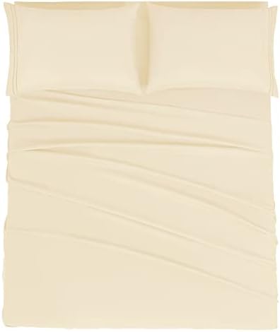 Mejoroom Queen Size Sheet Set - Hotel Luxury 1800 Bedding Sheets &