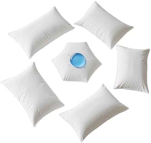 Waterproof Pillow Protectors, Standard Size, 4 Pack