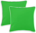 Malachite Throw Pillow Cover Set of 2, 20x20 Inch Pillow Case