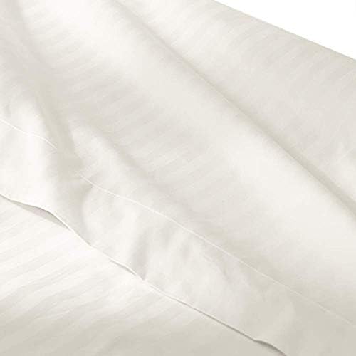 Elite Grand-King (110x125) Size Flat Sheet 600-TC Percale Cotton Top