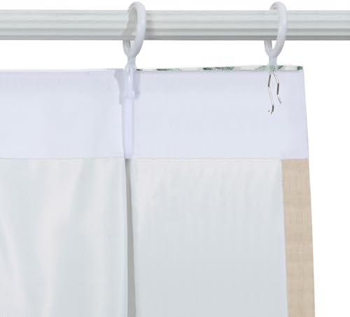 Embroidery Trim Linen Pinch Pleated Curtains, Gorgeous Window Panels
