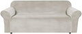H.VERSAILTEX 1 Peice Stretch Velvet Sofa Covers for 3 Cushion Couch