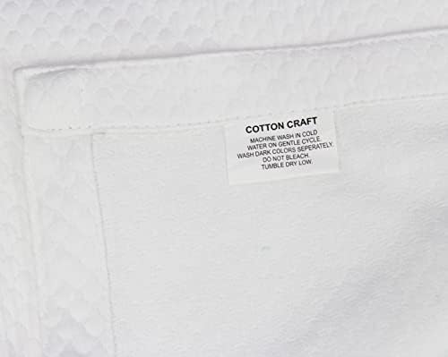 COTTON CRAFT Soft Thermal Blanket - All Season Blanket - Full Queen