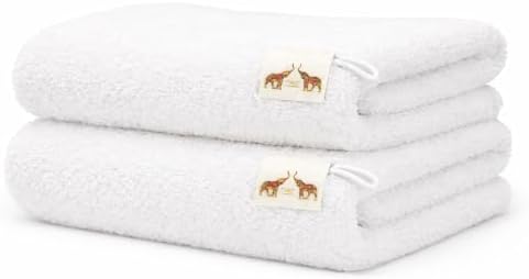 Mango Gifts 100% Cotton Hand Towels – Soft Terry Cotton with High